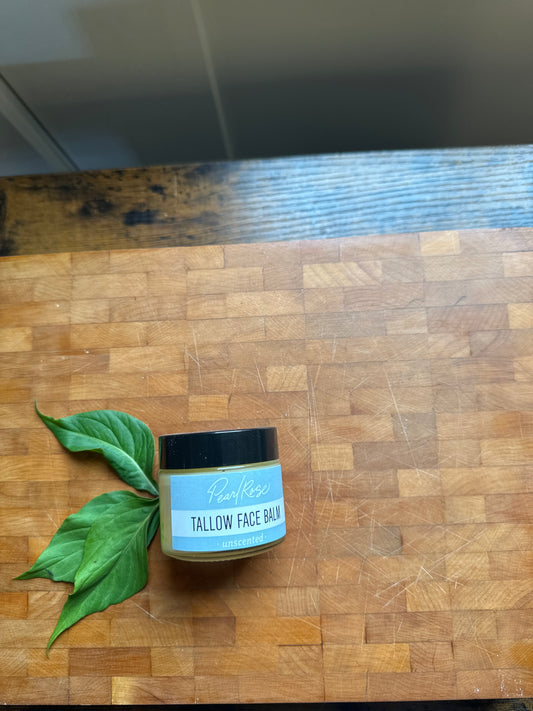 TALLOW FACE BALM--UNSCENTED 2OZ