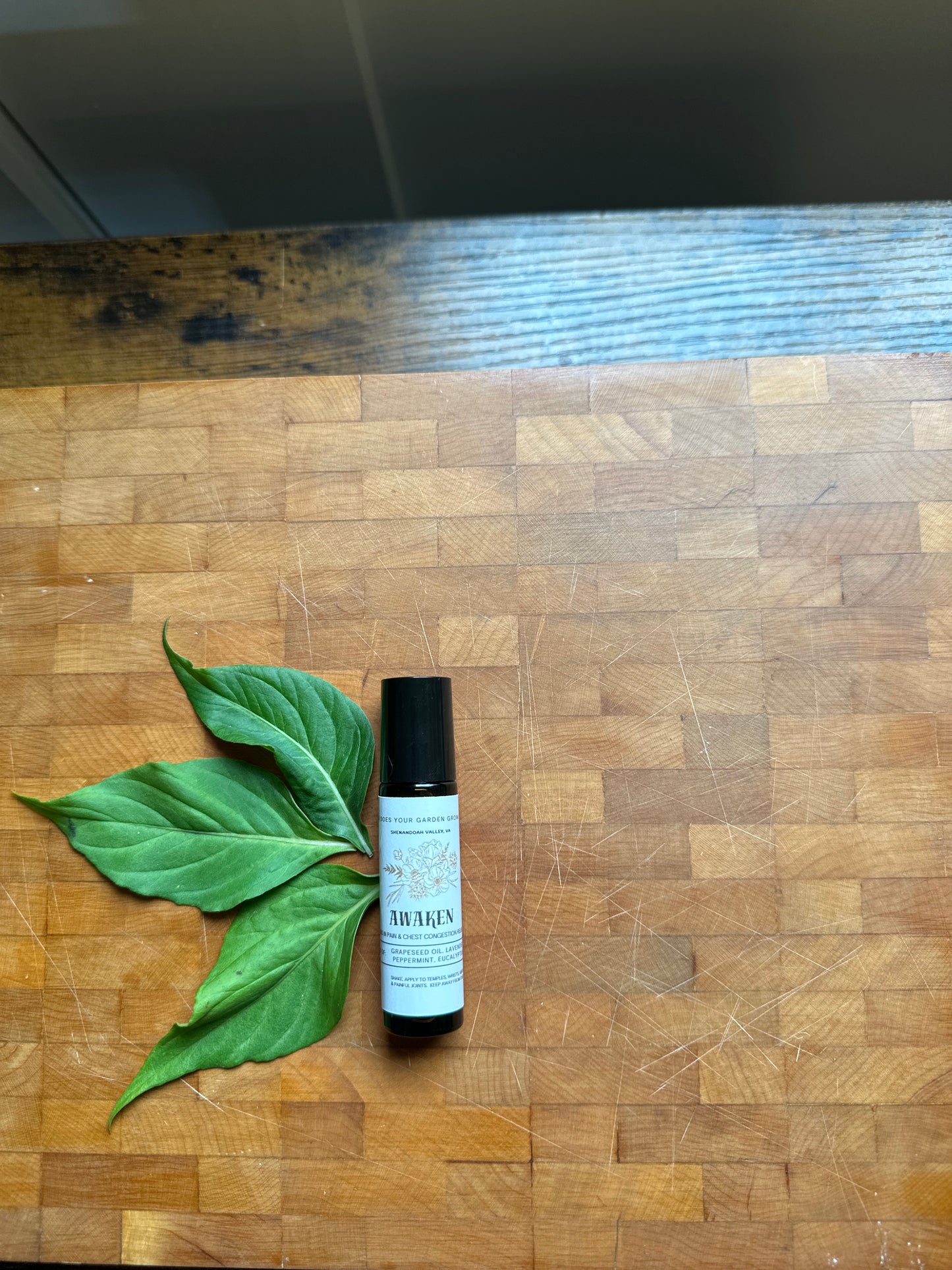 Essential oil roll on