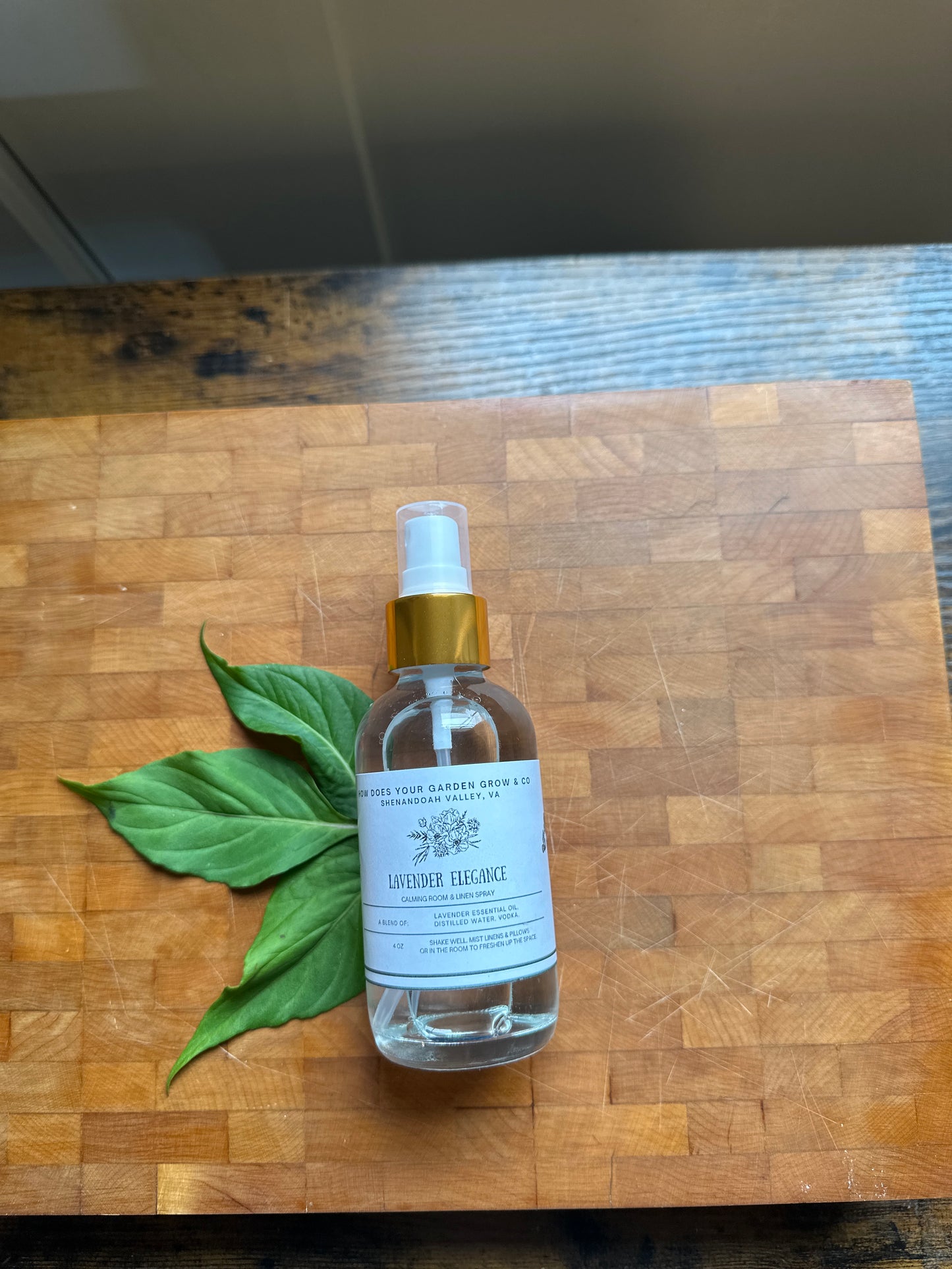 Lavender room spray